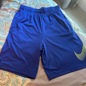 Boys Nike dry fit shorts